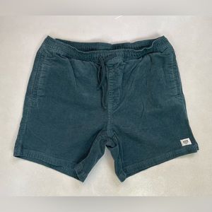 Katin Cord Local Shorts Men Large Blue Overcast